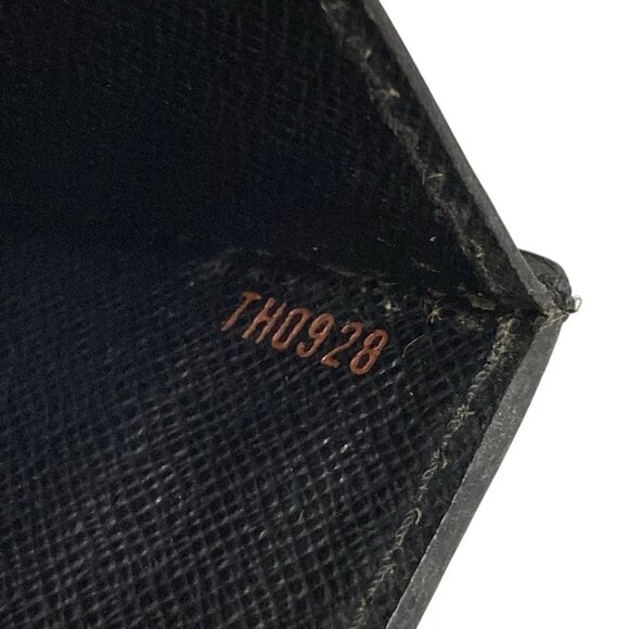 LOUIS VUITTON Pochette Sellier Dragonne Noir Epi TH0928 Leather 375-052625 - Picture 10 of 12